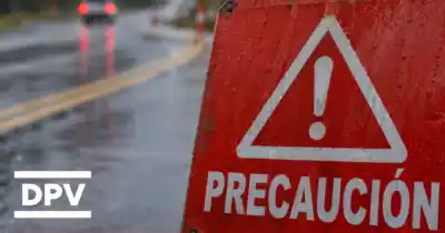 Lluvias en Andresito: cortaron la ruta 24 Bis y hay dos tramos que no se pueden usar