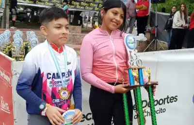 Un pibe de Catamarca pedaló en Chilecito y se llevó el título más buscado del país