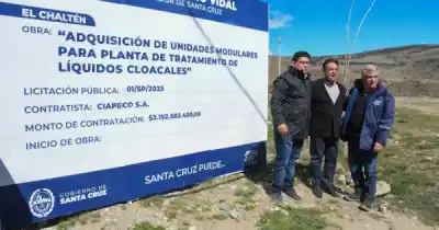 El Chaltén sumó cuatro módulos para los líquidos cloacales: cuándo empezarían a funcionar