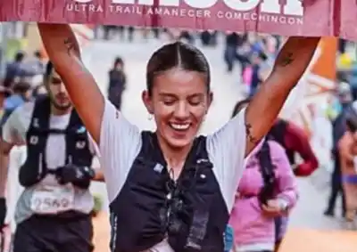 La catamarqueña Luciana Maza se subió al podio en la Ultra Trail Amanecer Comechingón