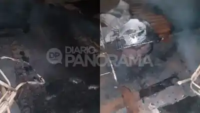 Incendio en La Banda: la familia quedó sin nada y pide ayuda urgente