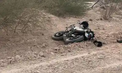 Un motociclista cayó 15 metros por un barranco en la ruta 40: no hubo margen