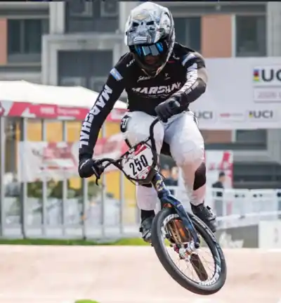 El riojano que se codeó con los mejores del BMX mundial en China y dejó la bandera argentina bien arriba