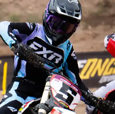 La riojana que se subió al podio en Chilecito y quedó a un paso de la cima del Argentino de Motocross