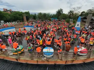 5.400 corredores, lluvia y un podio que habló un solo idioma en la Triple Frontera