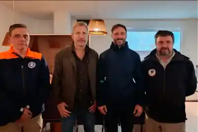 Frigerio monitoreó el río Uruguay en Concordia y adelantó qué pasará en los próximos días