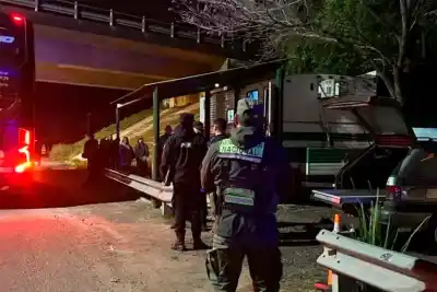 Viajaba en un colectivo a Misiones y no llegó: el operativo que se desplegó en la ruta 14