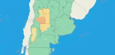 Alerta del SMN en el oeste pampeano: qué se espera para la mañana