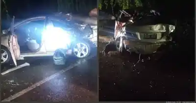 Tenía 18 años, volvía de madrugada y el auto terminó en un zanjón: lo que pasó adentro del Corolla