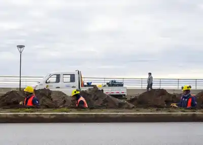Río Grande: retoman las obras para que el edificio de la Dignidad tenga agua y gas