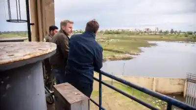 Frigerio recorrió Concordia con el río crecido y reveló un número que cambió todo