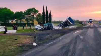 Manejaba hacia Paraná con su madre y un chofer del municipio: un caballo en la ruta terminó con tres muertos