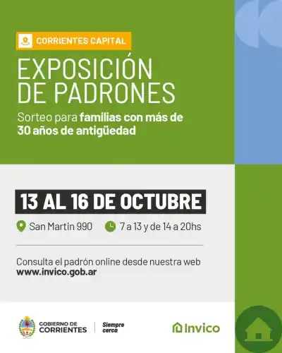 Viviendas en Capital: quiénes pueden ver su nombre en los padrones desde hoy