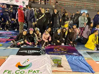 La patinadora correntina que se subió al podio nacional y sorprendió a todos
