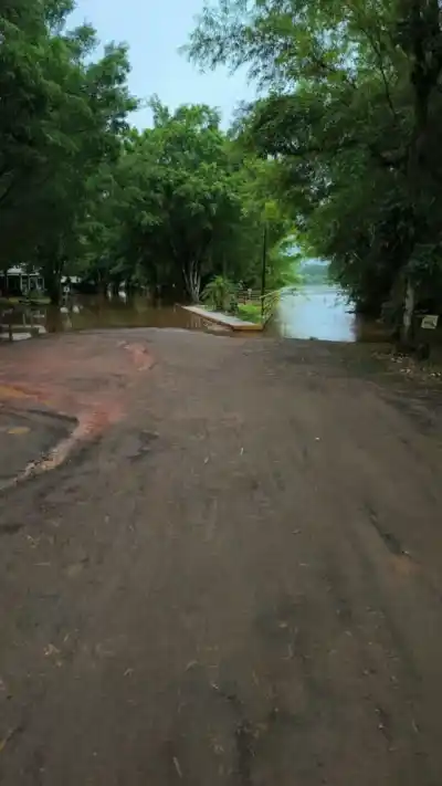 El Paraná sube 10 centímetros por hora en Puerto Rico: dónde está el nivel ahora
