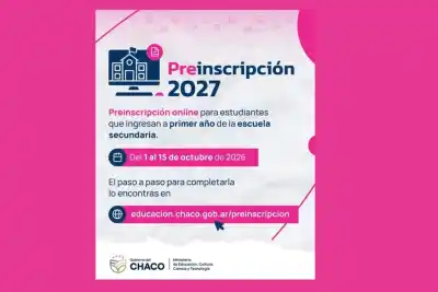 La preinscripción para primer año de la secundaria en Chaco tiene fecha límite: los pasos para no quedar afuera