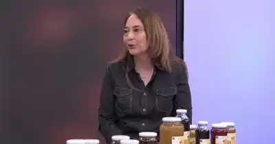 Los higos que cosecha esta productora de Albardón vienen de árboles más viejos que su abuelo