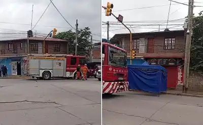 Trabajaba en altura en Palpalá y un cable de alta tensión le cambió el día para siempre