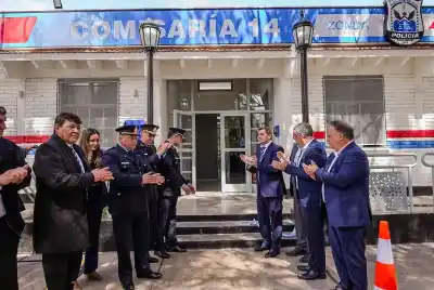Zonda: la Comisaría 14° reabrió con obras, pero Orrego reveló el estado en que la encontró