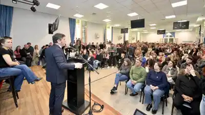 Kicillof lanzó su plan de salud mental en Ensenada y apuntó contra el Gobierno: "No nos escondemos ni sacamos el cuerpo"