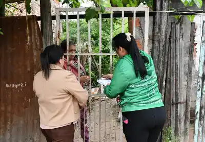 Casa por casa en dos barrios de Resistencia: la lista que ya arman por miedo al río