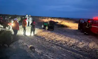Salieron a la costa de El Sombrerito y la noche los atrapó: el rescate que duró más de dos horas