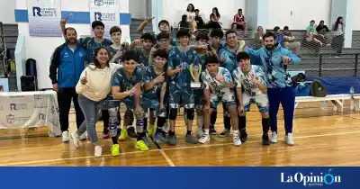Río Turbio coronó al nuevo rey del vóley Sub-18 y la definición fue un monólogo
