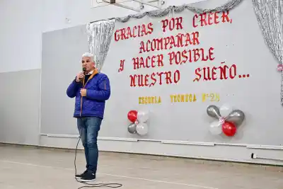 Poggi en La Toma: la lluvia puso a prueba las obras y la directora no lo podía creer