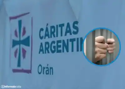 Escaló una reja de dos metros para entrar a Cáritas en Orán: lo que la Policía encontró adentro lo dejó sin excusas