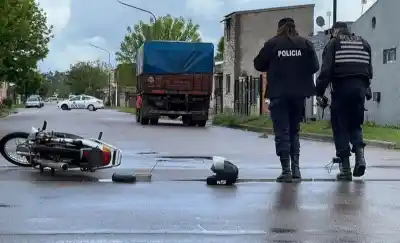 Salió con su papá en moto y terminó internada en terapia: lo que se sabe del choque en General Pico