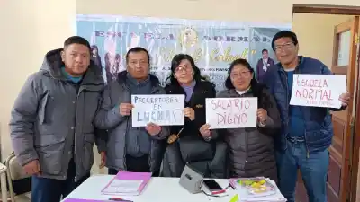 Preceptores de Jujuy redoblan el cartelazo: el reclamo que llevan a cada escuela