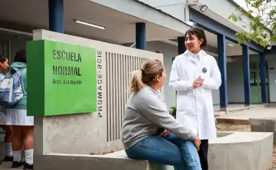 Inauguraron la Escuela Normal de Libertador: 1.600 alumnos ya usan las aulas refaccionadas