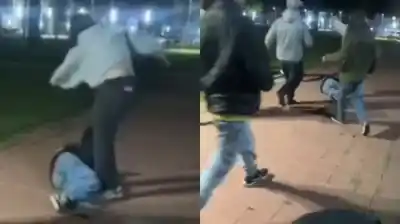 Tiene 15 años, la golpearon tirada en el piso y un video lo cambió todo para la familia