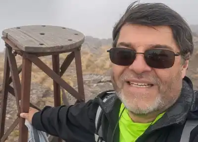 Salió a caminar al Ñuñorco con una bandera azul y no volvió: la encontraron a él