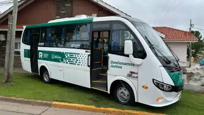 Roldán suma dos colectivos cero kilómetro y ya tiene fecha para que empiecen a circular