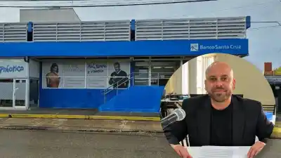 Carlos Aparicio quiere que los municipales de Caleta Olivia elijan dónde cobrar su sueldo