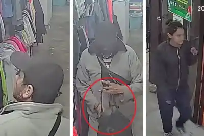 Entró a un local con una chica, pero lo que hizo adentro quedó filmado
