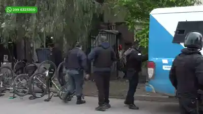 Vecinos aplaudieron el allanamiento en el oeste: adentro había algo que no esperaban