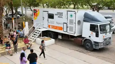 Las Unidades Sanitarias Móviles llegan a San Martín: cinco especialidades gratis, pero hay que ir a un solo lugar