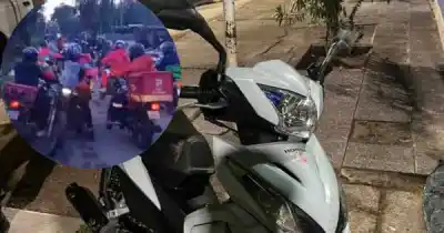 Le robaron la moto a una repartidora en Guaymallén y sus compañeros no la dejaron sola