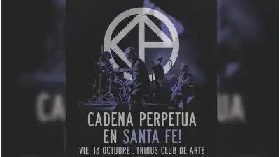 Cadena Perpetua vuelve a Santa Fe con un disco que no vas a encontrar en Spotify