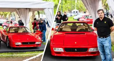 La Ferrari que París le vendió a un tucumano y que ahora ganó un premio en Autoclásica