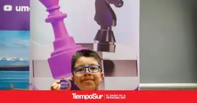 El único foráneo que se metió en el podio del Torneo Promesas de la Patagonia
