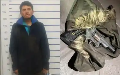 Quiso zafar de los policías pasándole un revólver a un chico de 13 años en plena madrugada