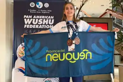 Con 14 años, la neuquina Julieta Alabarce subió dos veces al podio panamericano