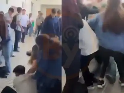 Una pelea estudiantil dentro de un colegio privado dejó un saldo que nadie esperaba