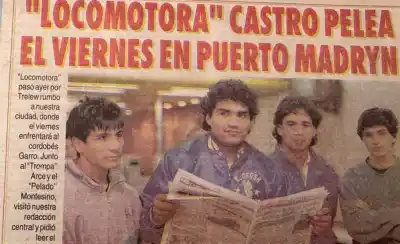 El día que Locomotora Castro peleó en Madryn y dejó a todos con la boca abierta