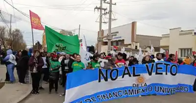 Otra vez a la calle: las cinco ciudades de Santa Cruz donde este jueves se marcha por la UNPA