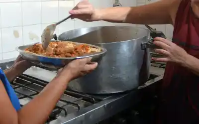El comedor de Comodoro que alimenta a 40 familias se topó con un problema inédito en 8 años