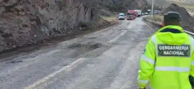 La Ruta 7 quedó despejada tras el derrumbe: quiénes podrán volver a circular